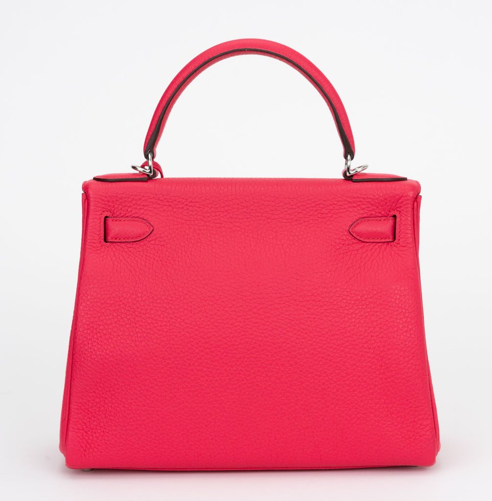 Hermes New Kelly 28 Rose Mexico Clemence