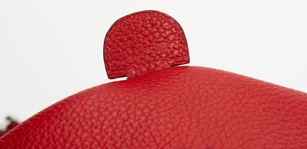 Hermès Evelyne GM Rouge & Palladium