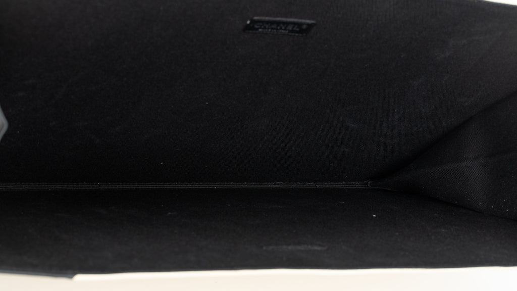 Chanel New 2014 White Portfolio Clutch