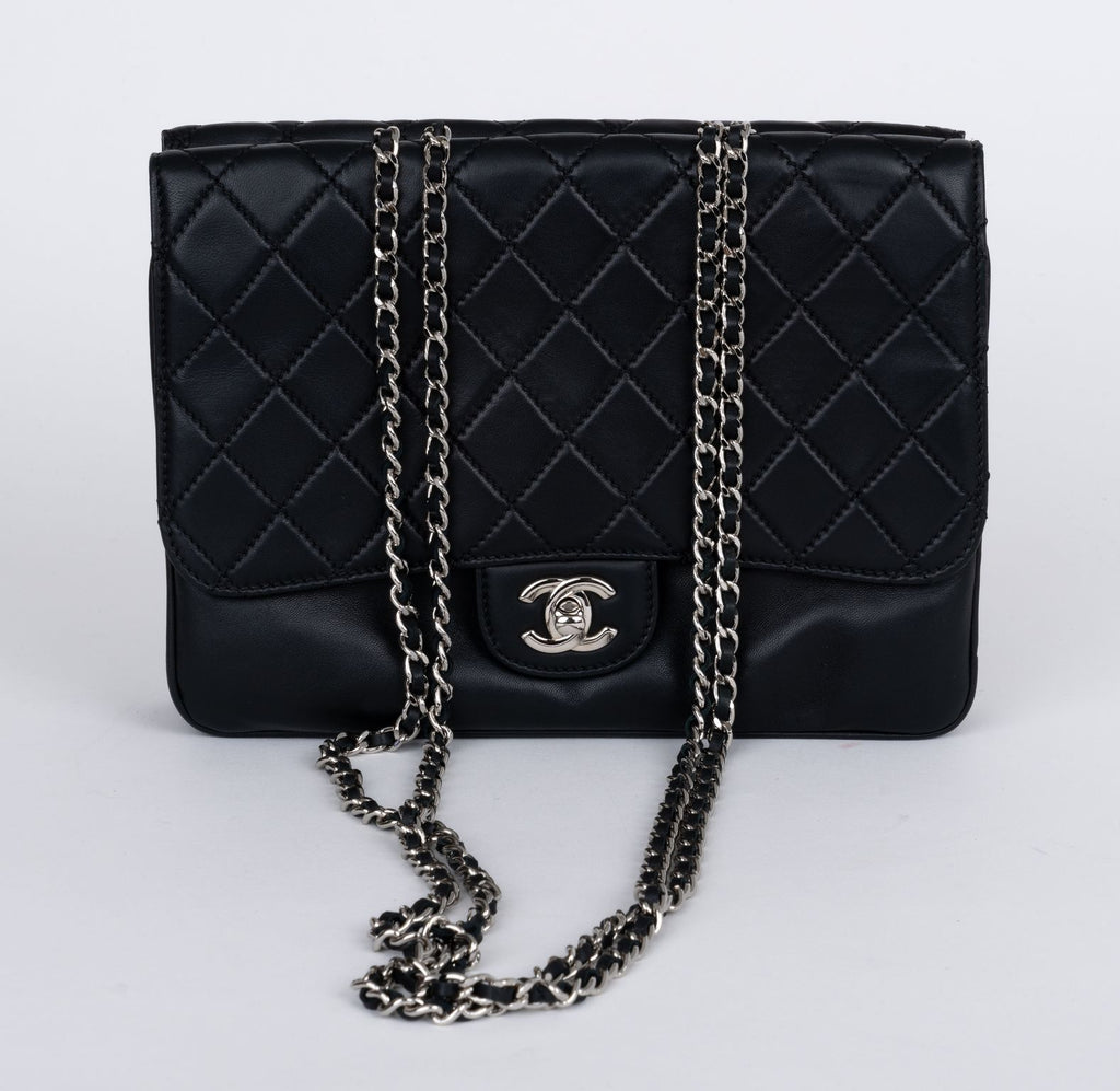Chanel Black Double Sided Shoulder Bag