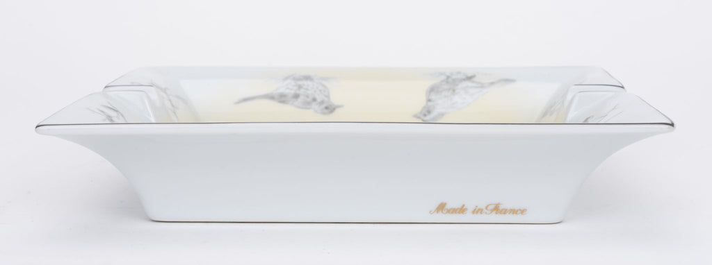 Hermès Porcelain Wild Birds Ashtray