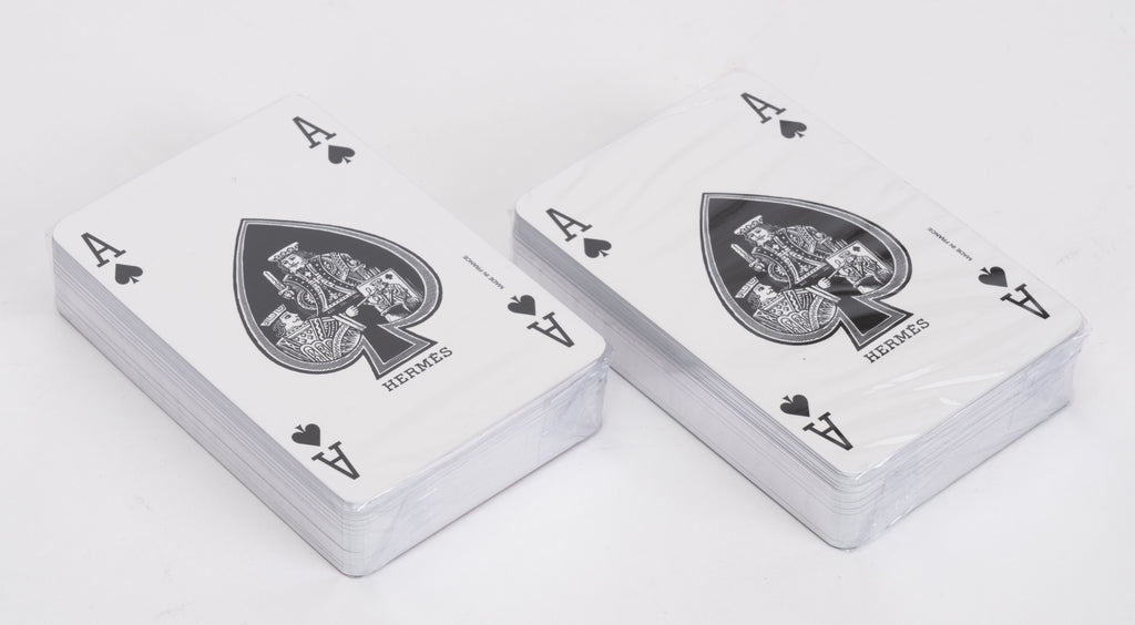 Hermès New Set 2 Poker Decks In Box