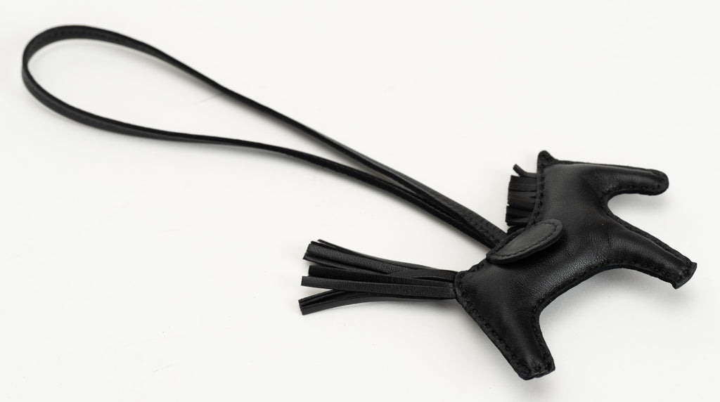Hermes New So Black Rodeo Bag Charm PM