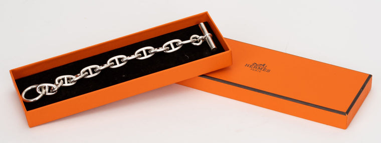 Hermès Sterling Chaine d'Ancre Bracelet