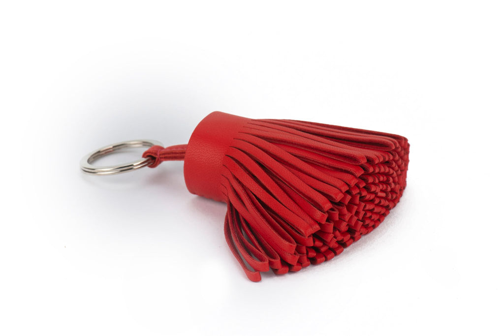 Hermès New Red Carmen Keychain
