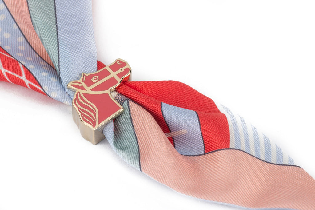 Hermès New Horse Twilly Scarf Ring