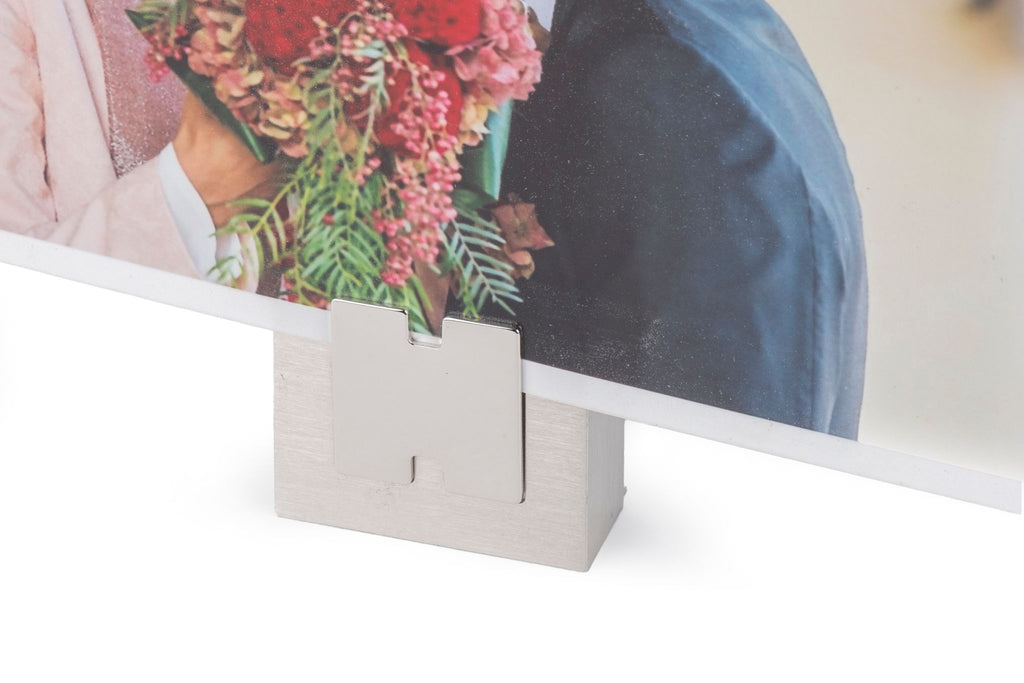 Hermès Palladium Photo Holder With Box
