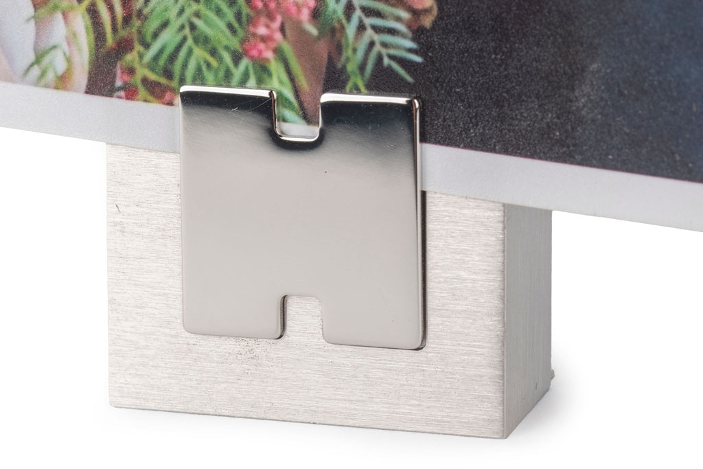 Hermès Palladium Photo Holder With Box
