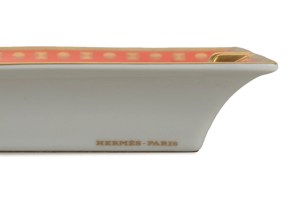 Hermès Gold Leaf Indian Dancer Ashtray