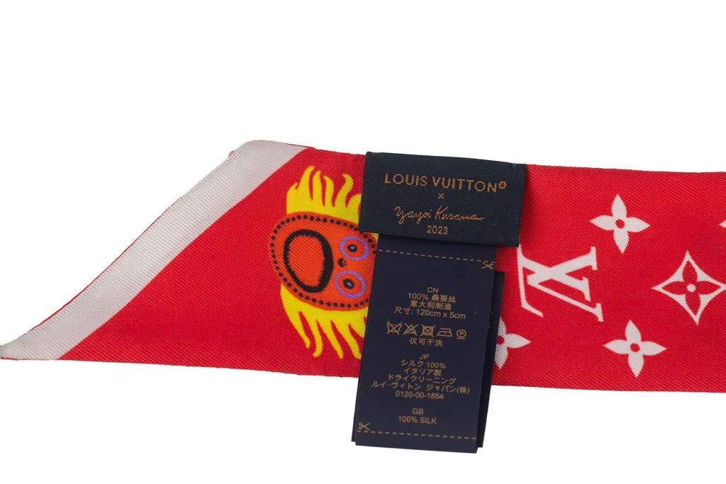 Vuitton x Yayoi Kusama New Red Twilly