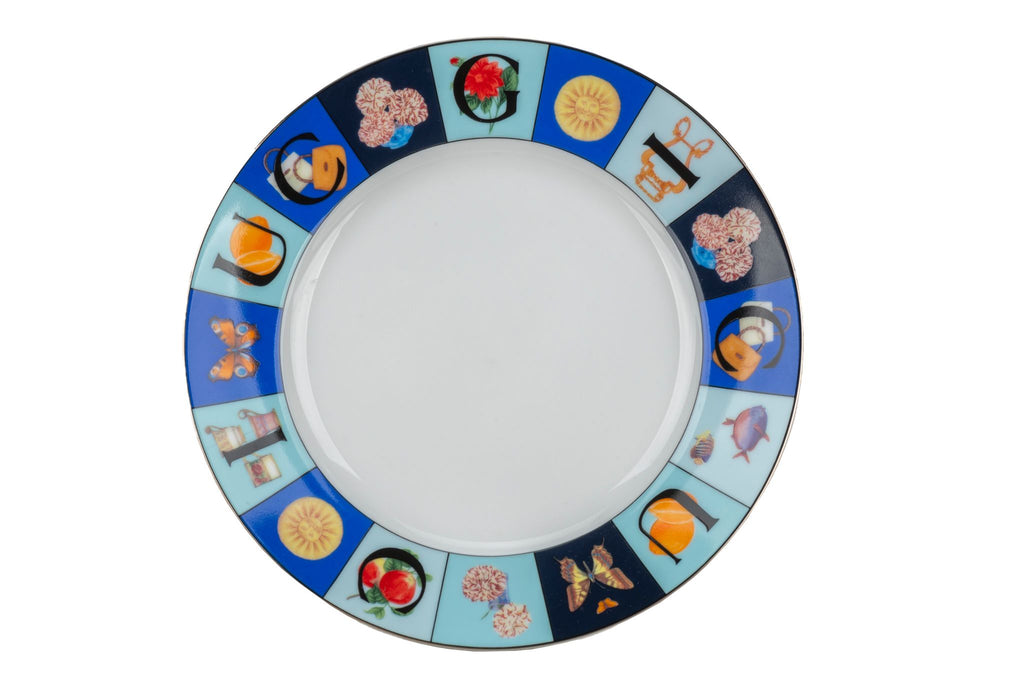 Gucci Multicolor Porcelain Dessert Dish