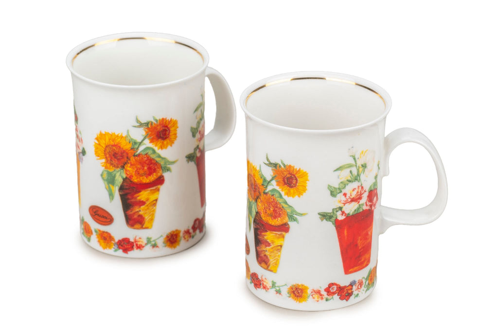 Gucci Set/2 Porcelain Flower Vase Teacup