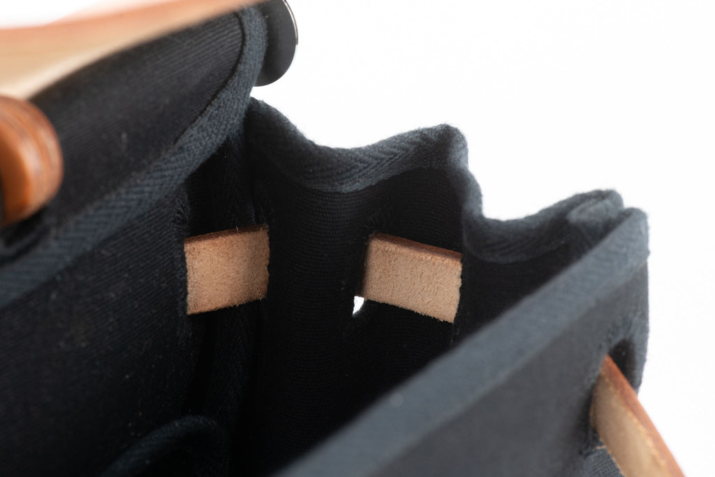 Hermès Double Herbag Mint Handbag