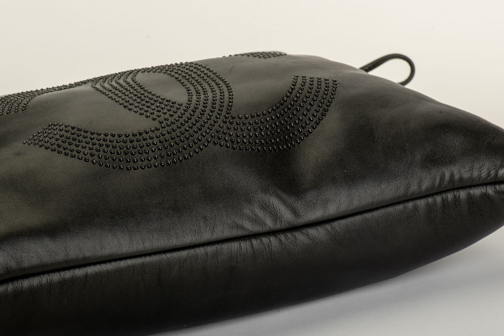 Chanel Black Rhinestone Bon Bon Tote