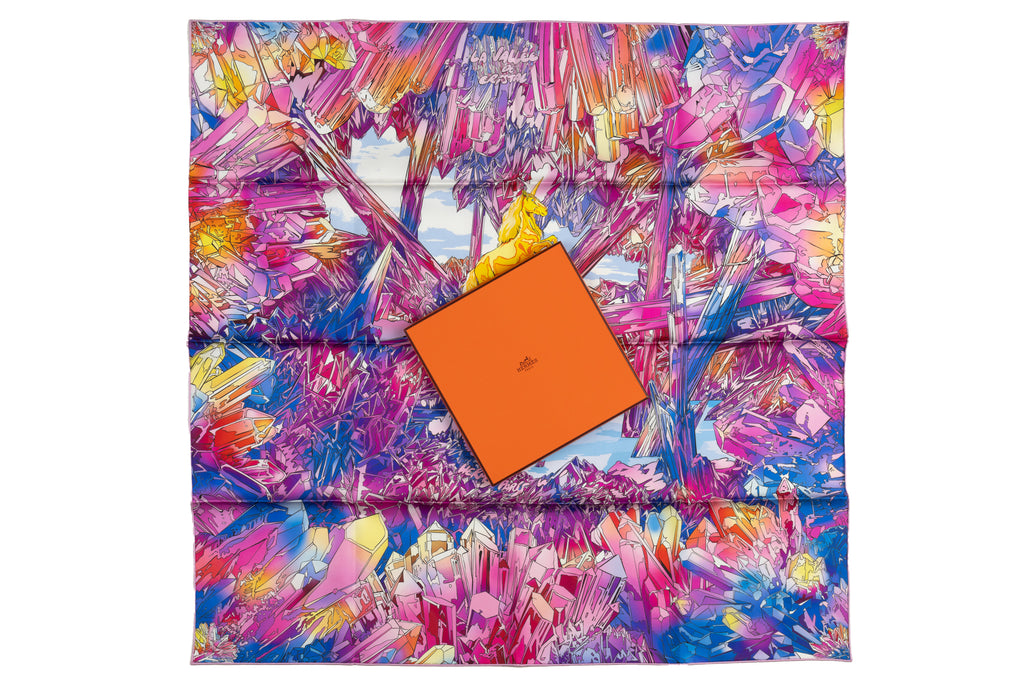 Hermès New La Vallee de Cristal Scarf
