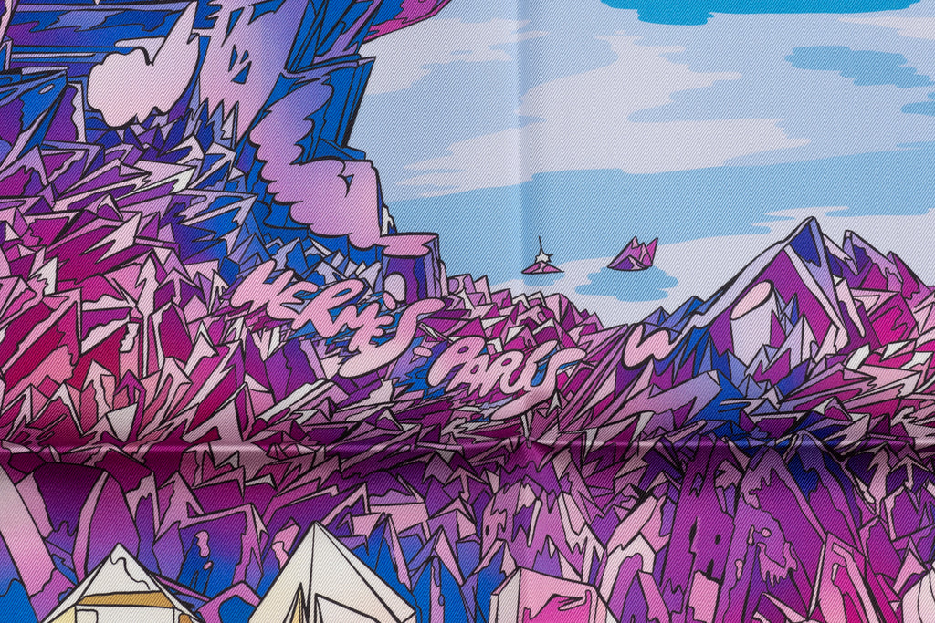 Hermès New La Vallee de Cristal Scarf
