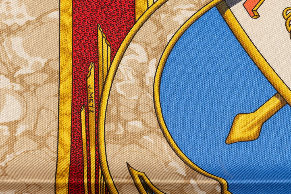 Hermes "Carpe Diem" Silk Scarf