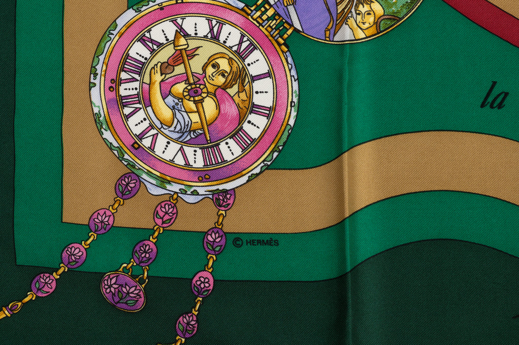 Hermes "La Ronde des Heures" Scarf
