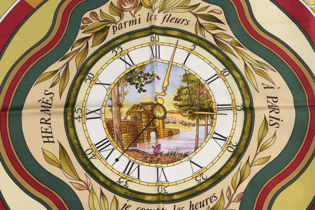Hermes "La Ronde des Heures" Scarf