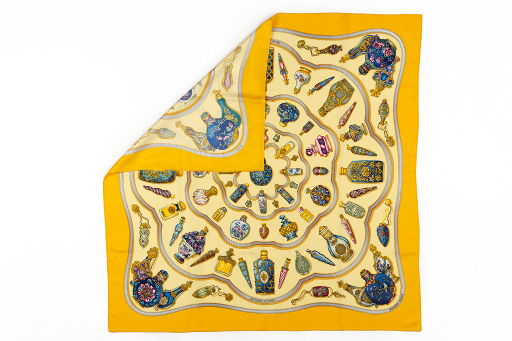 Hermès Qu' Importe Le Flaçon Silk Scarf