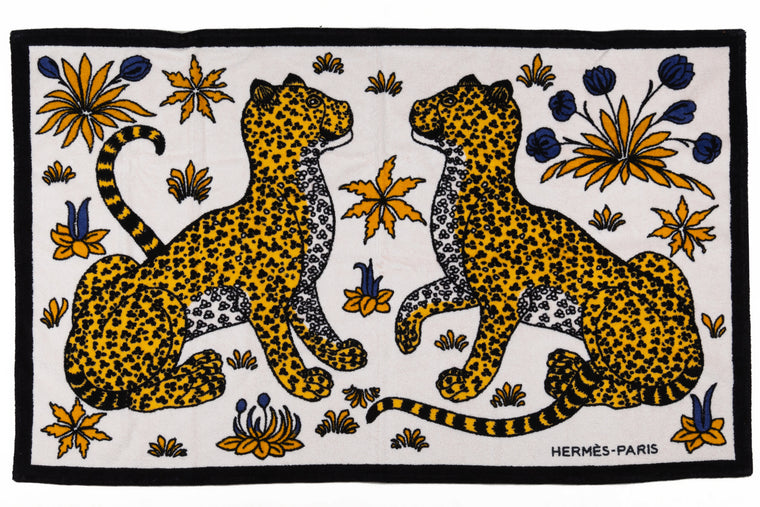 Hermès New Guepards Beach Towel