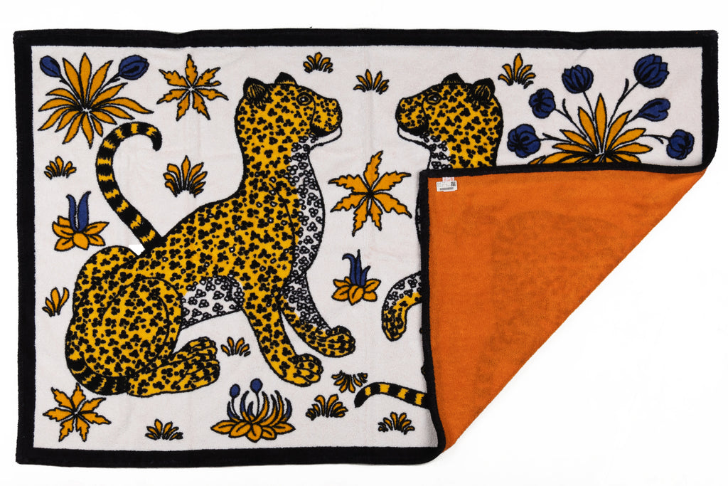 Hermès New Guepards Beach Towel