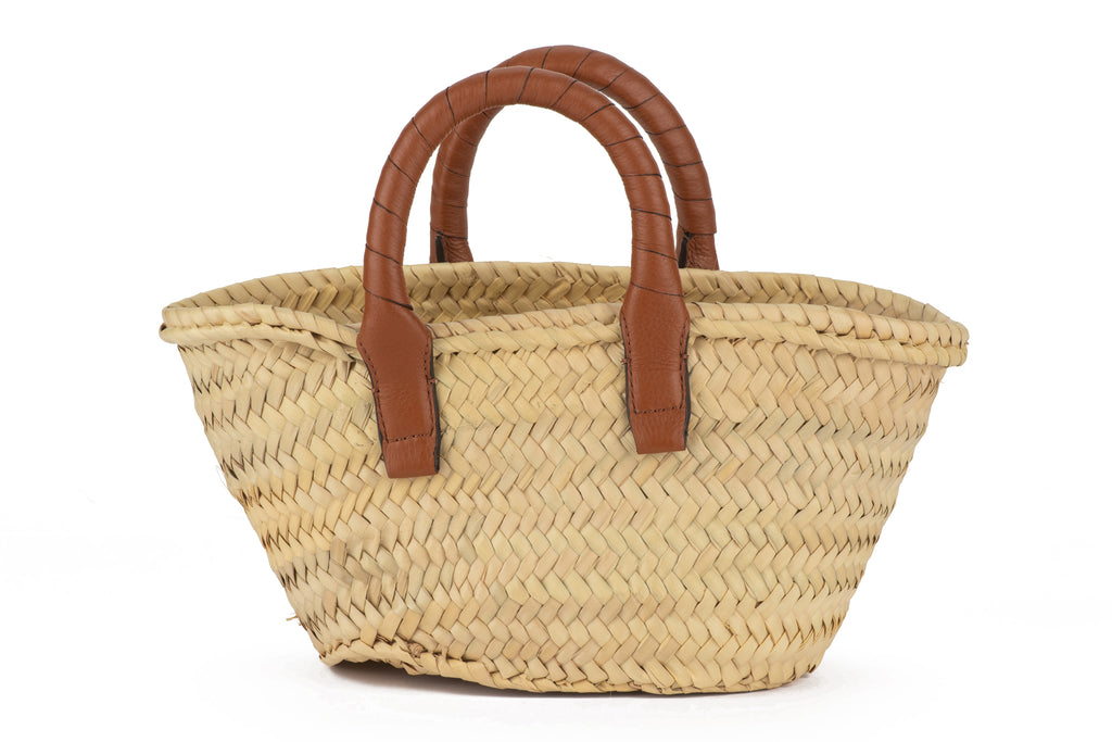 Chloe New Straw Leather Mini Basket