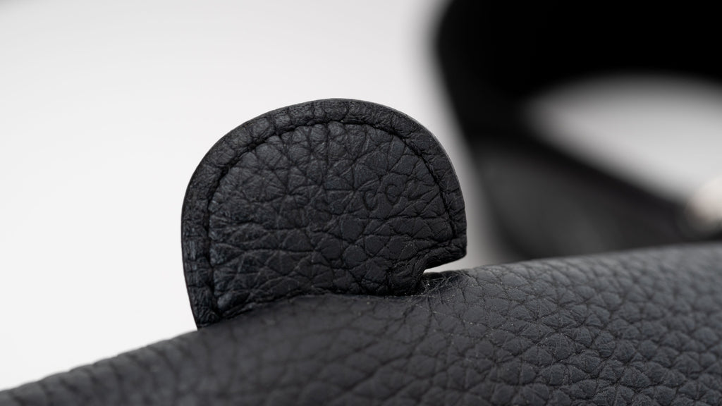 Hermes PM Clemence Black Evelyne Bag