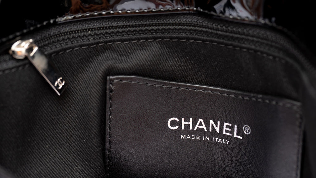 Chanel Patent Quilted Just Mademoiselle