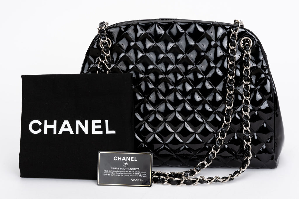 Chanel Patent Quilted Just Mademoiselle