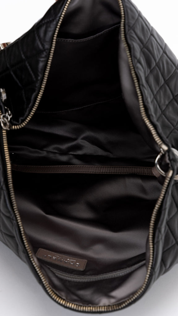 Chanel Black Mesh Chain Mail Bag