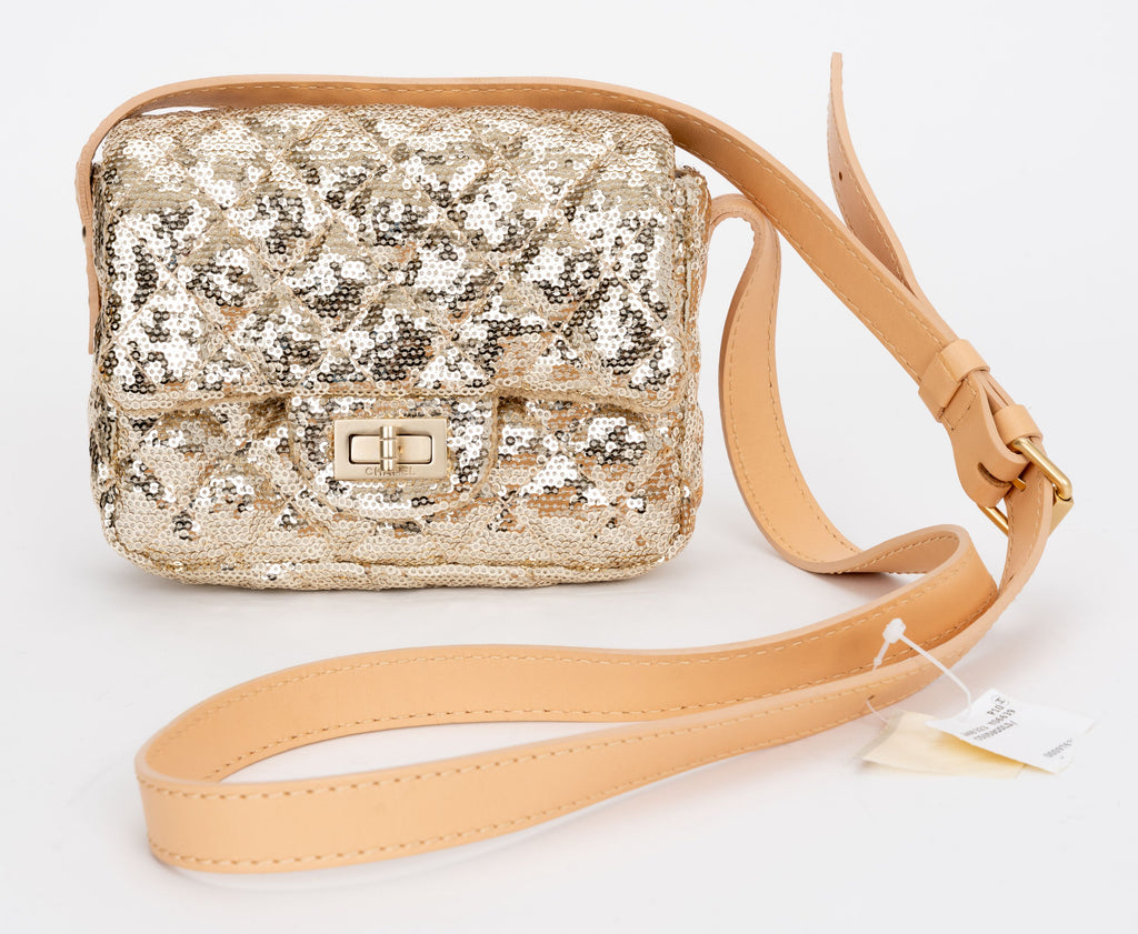 Chanel Sequin Reissue Mini Flap Bag