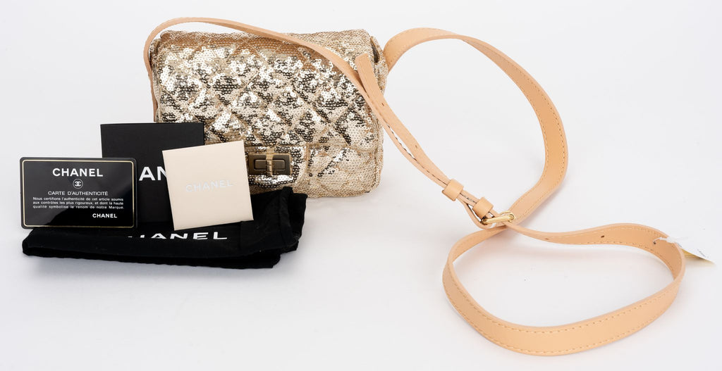 Chanel Sequin Reissue Mini Flap Bag