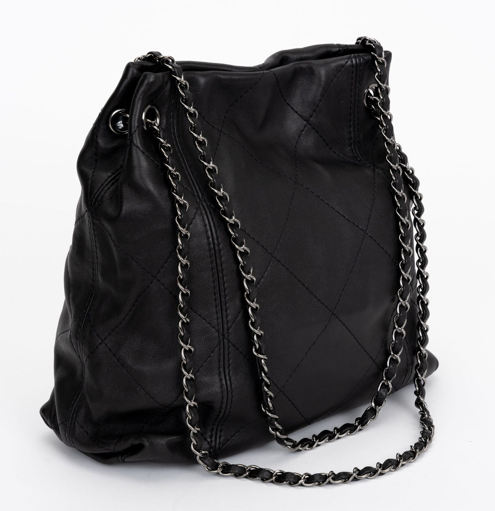 Chanel Black Soft Touch Tote