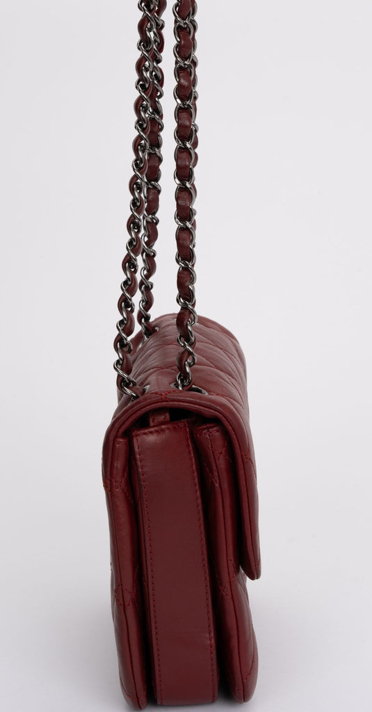 Chanel Burgundy Quilted Flap Bag