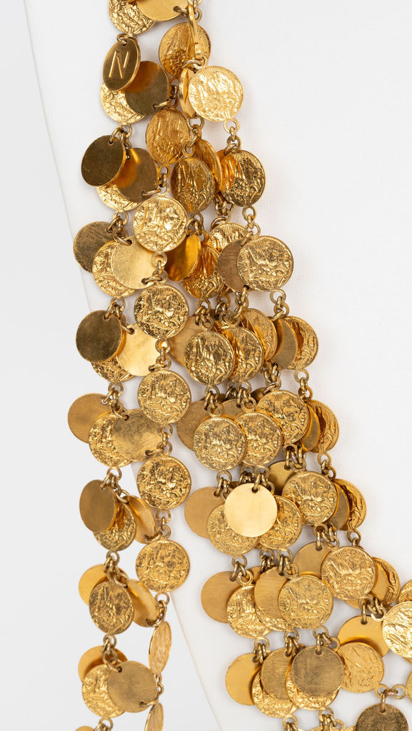 Chanel CC Rare Coins Necklace Belt 1993