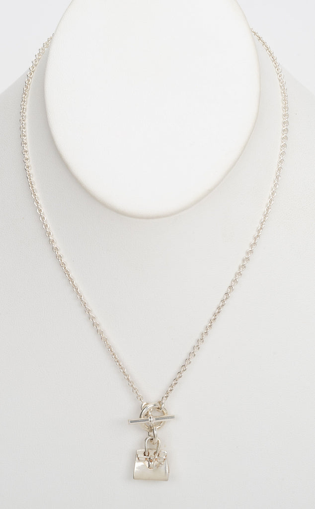 Hermes Sterlin Amulette Pendant Necklace