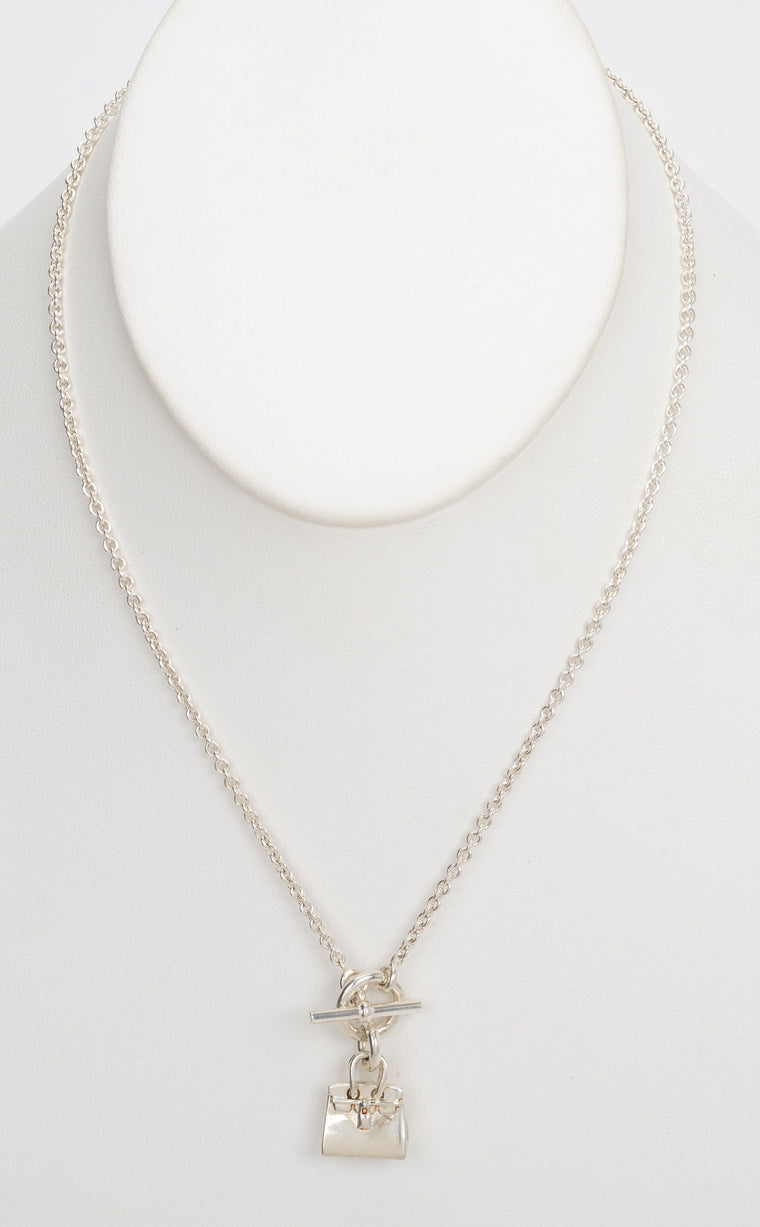 Hermes Sterlin Amulette Pendant Necklace