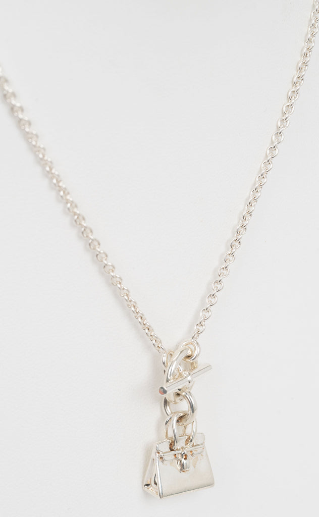 Hermes Sterlin Amulette Pendant Necklace