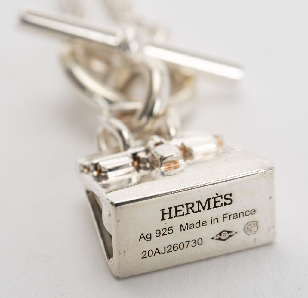 Hermes Sterlin Amulette Pendant Necklace