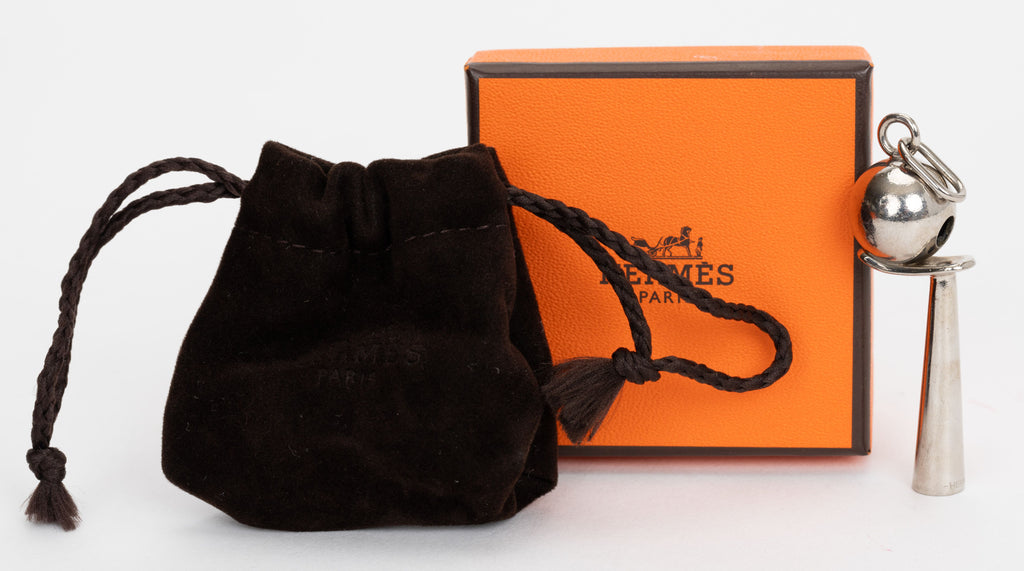 Hermès Palldium Whistle Charm