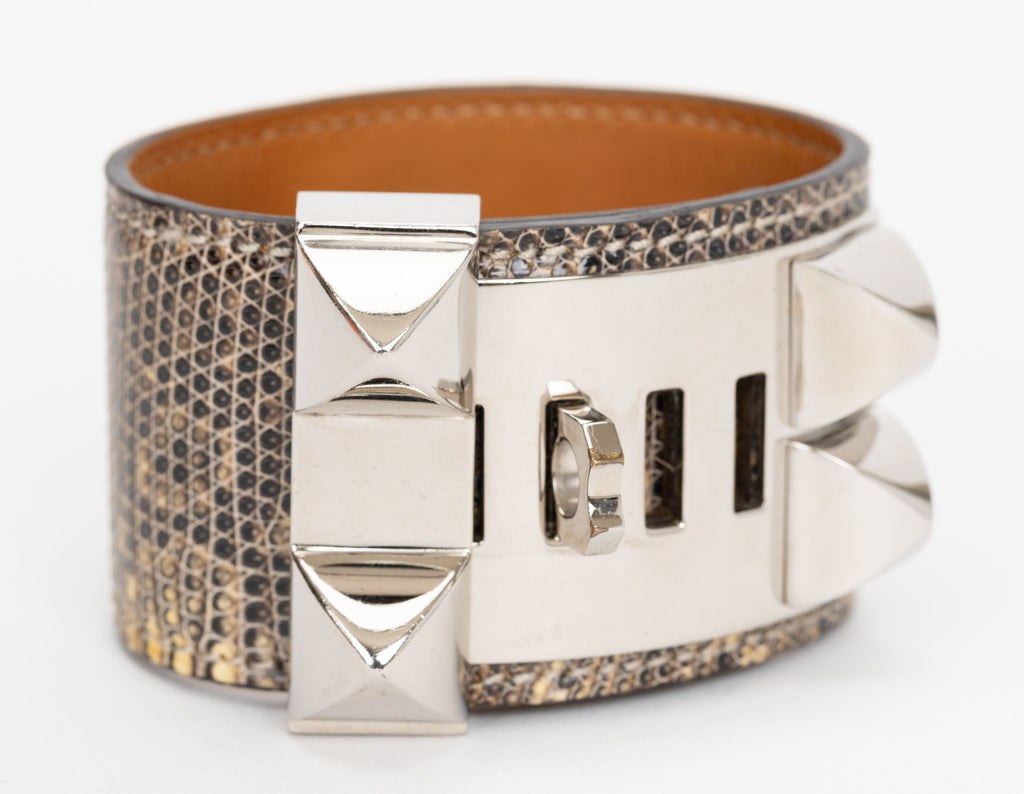Hermès Collier De Chien Ombre Lizard
