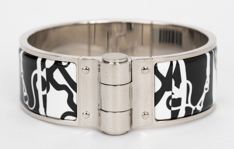 Hermes New Charniere Hinged Bracelet