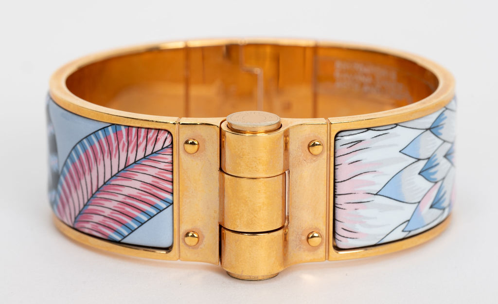Hermes New Savana Dance Hinged Bracelet
