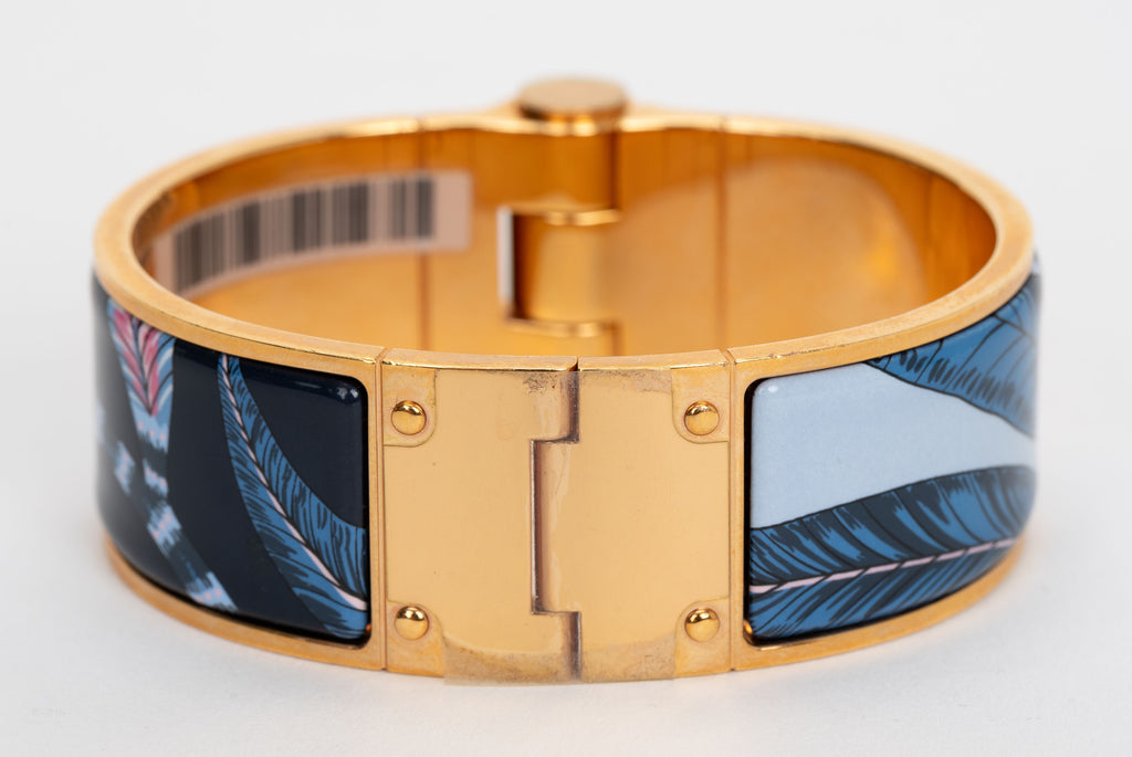 Hermes New Savana Dance Hinged Bracelet