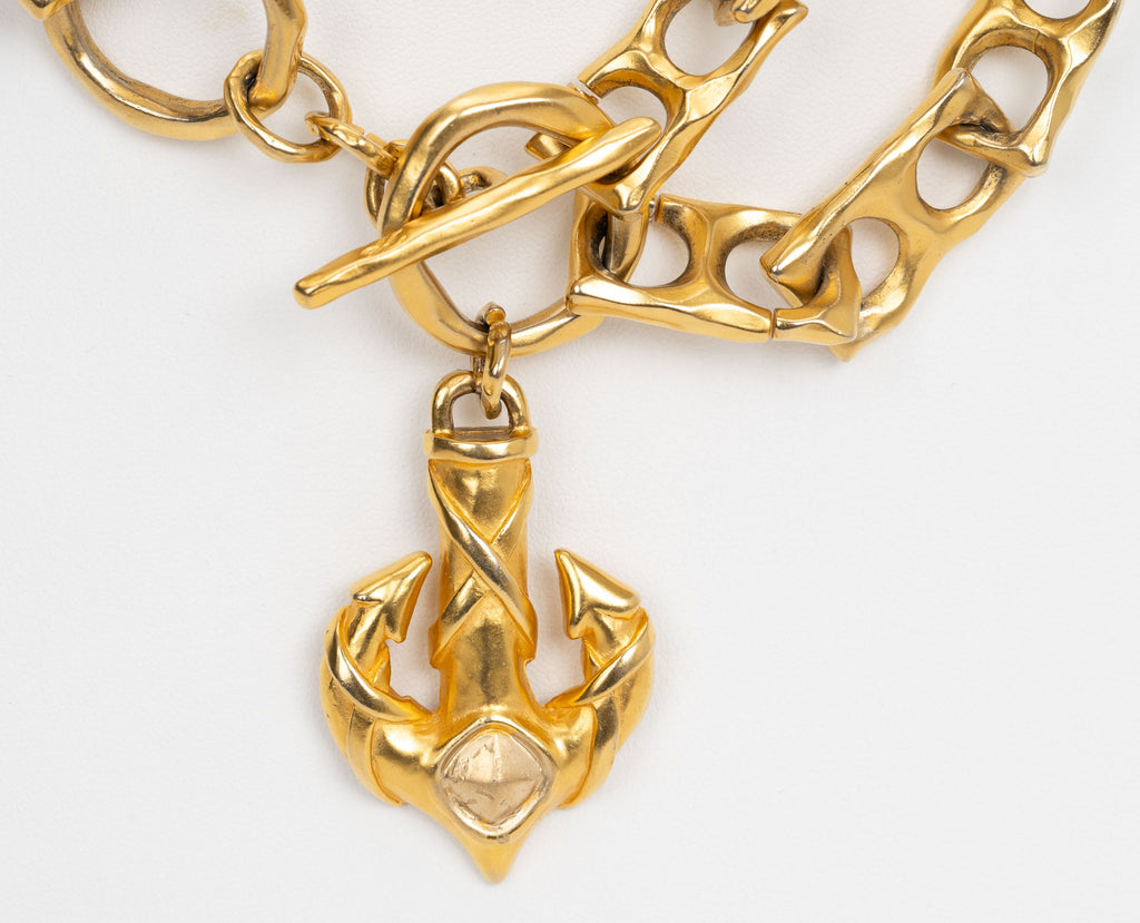 Karl Lagerfeld 80s Double Chain Necklace