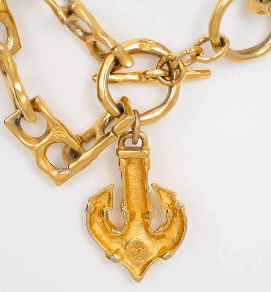 Karl Lagerfeld 80s Double Chain Necklace