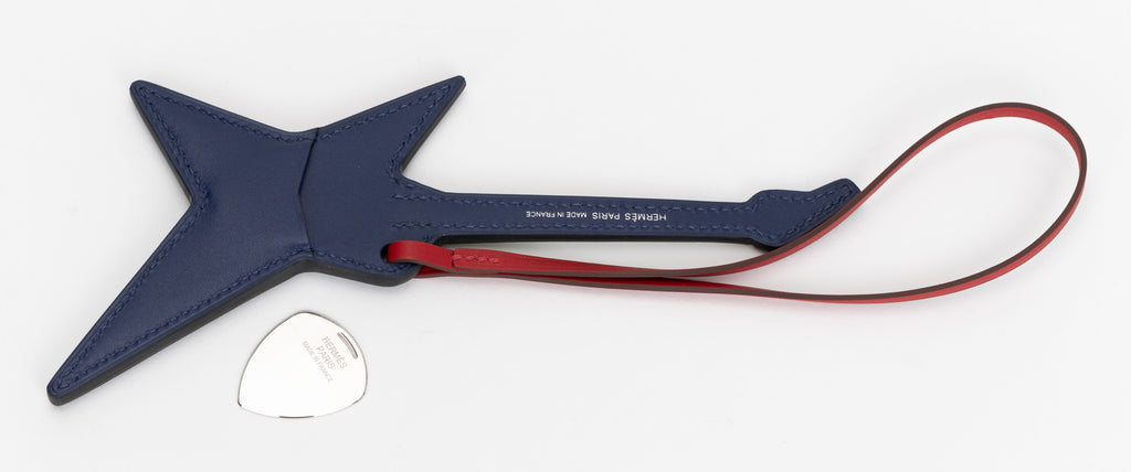 Hermès Guitar Charm Bag w/Pick Tadelakt