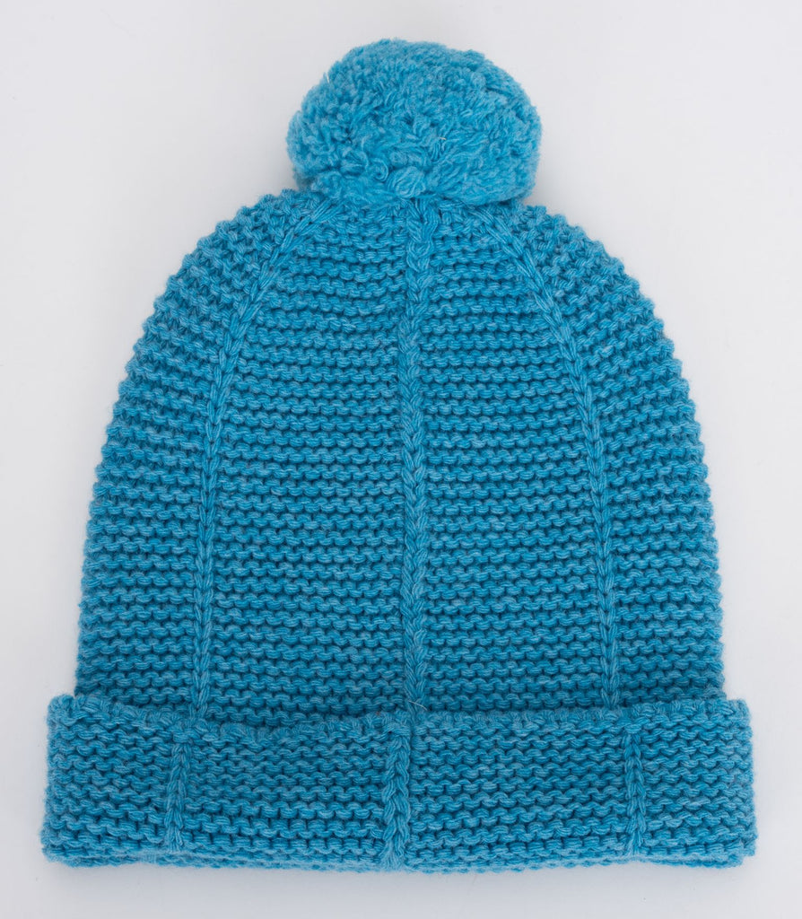 Gucci New Tuquoise Wool Beanie Large