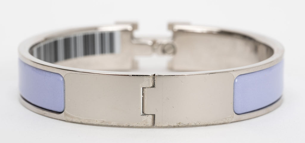 Hermes New Lilac Clic Clac H Bracelet